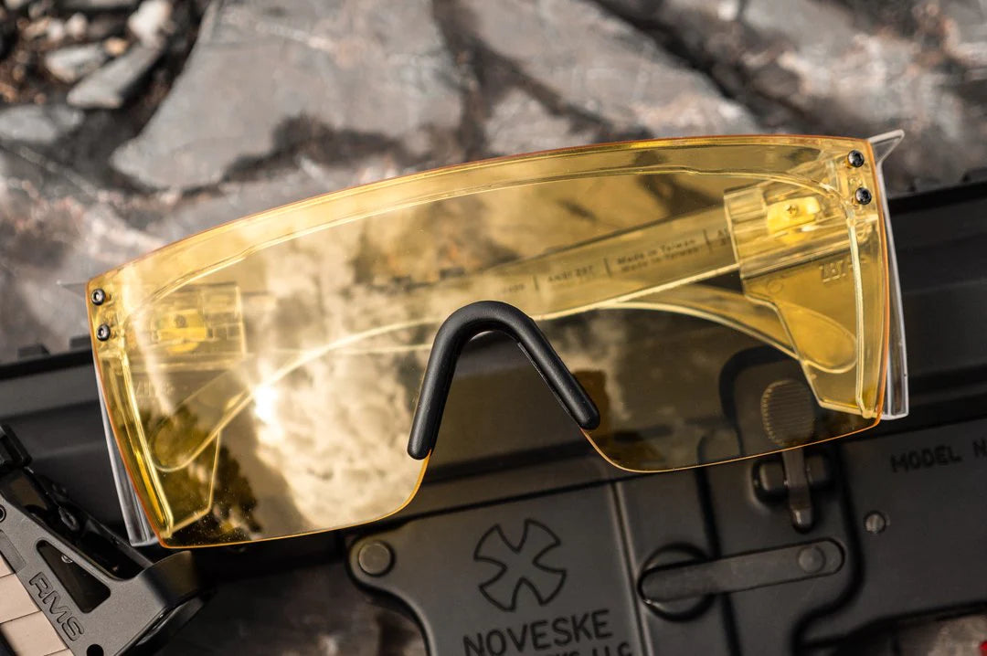 Lazer Face Sunglasses: Hi-Vis Z.87