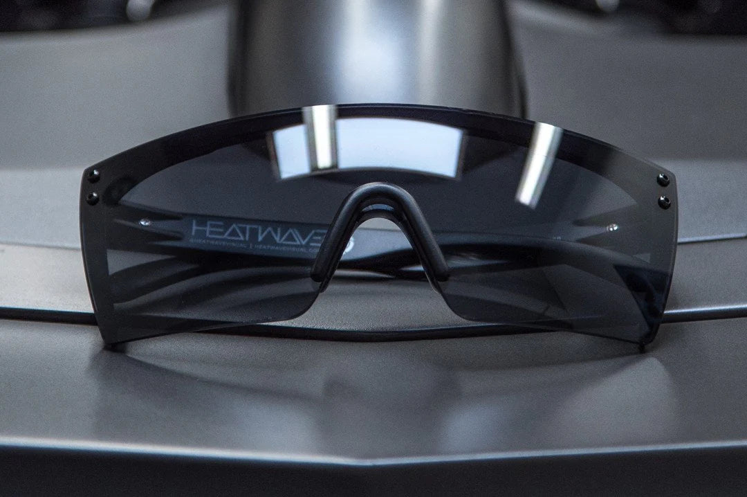 Lazer Face Sunglasses: Black Z.87