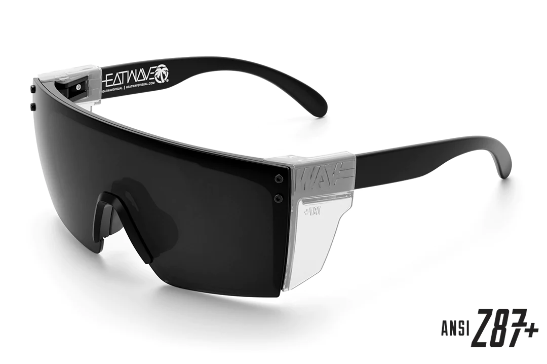 Lazer Face Sunglasses: Clear Z.87