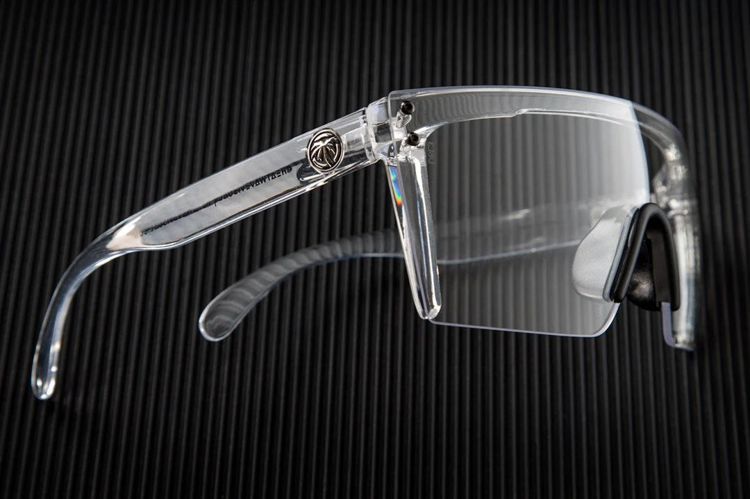 Lazer Face Sunglasses: Clear Z.87