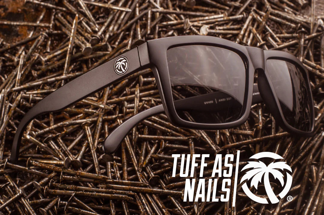 Vise Z87 Sunglasses Black Frame: Polarized Tinted Lens