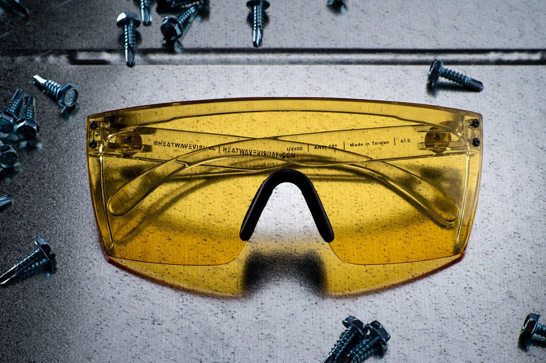 Lazer Face Sunglasses: Hi-Vis Z.87