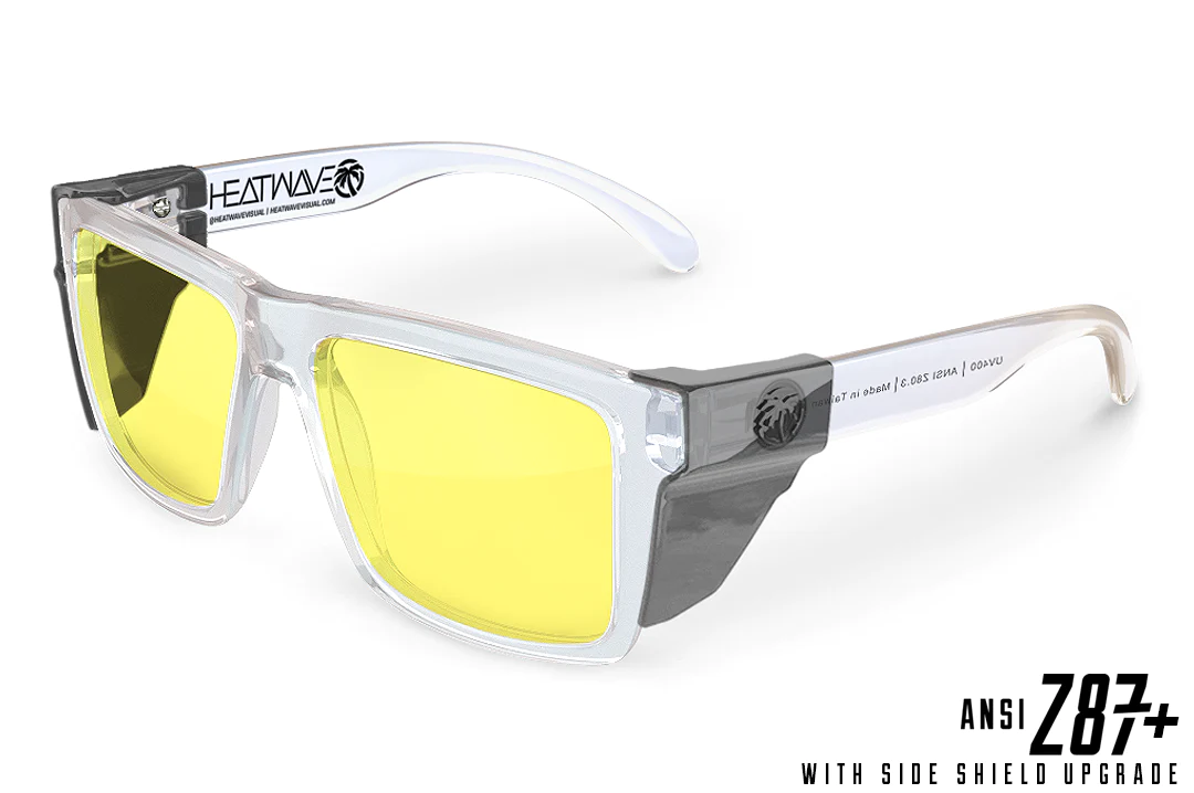 Vise Z87 Sunglasses Vapor Clear Frame