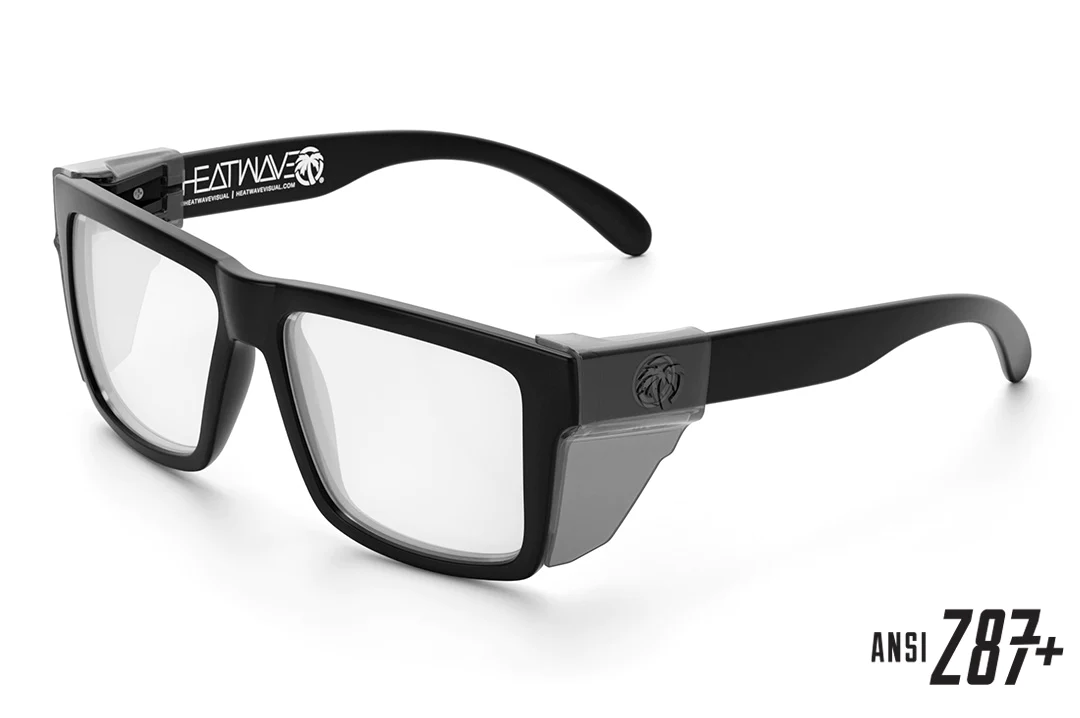 Vise Z87 Sunglasses Black Frame: Clear Lens