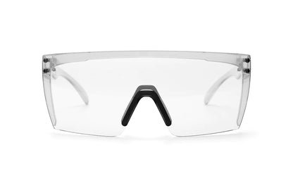 Lazer Face Sunglasses: Clear Z.87
